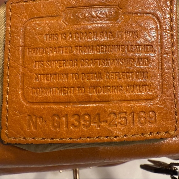 COACH MADISON MADELINE LEATHER EAST/WEST SATCHEL Crossbody G-1394- 25169 - Picture 15 of 16